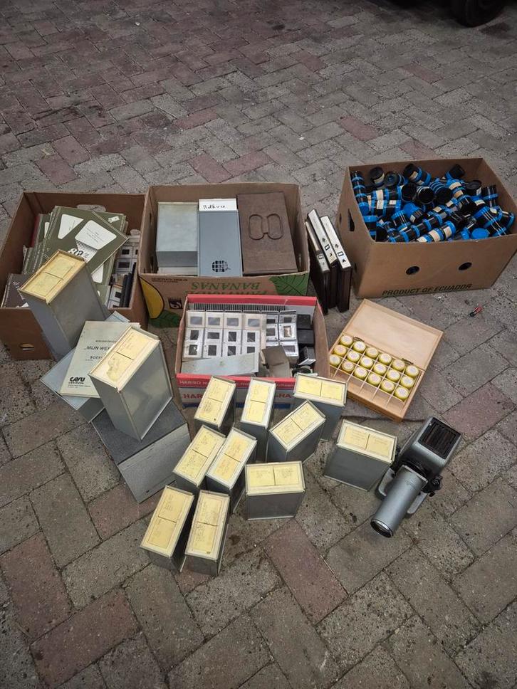 Oude School Film & Diamateriaal, Audio, Tv en Foto, Diaprojectors, Gebruikt, Ophalen of Verzenden