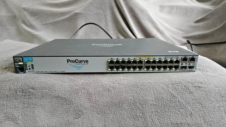 HP ProCurve 2610-24-PoE 24×10/100, 2x SFP J9087A, Computers en Software, Netwerk switches, Zo goed als nieuw, Ophalen of Verzenden