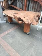 Boomstam tafel, Tuin en Terras, Tuintafels, Ophalen of Verzenden, Zo goed als nieuw