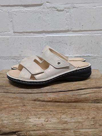 Finn Comfort - Leren slippers 36 - Nieuw €115 - Uitneembaar beschikbaar voor biedingen