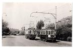 Oegstgeest, Prentbriefkaart Tram NZH, Stadsdienst, Verzamelen, Ophalen of Verzenden, 1940 tot 1960, Ongelopen, Zuid-Holland