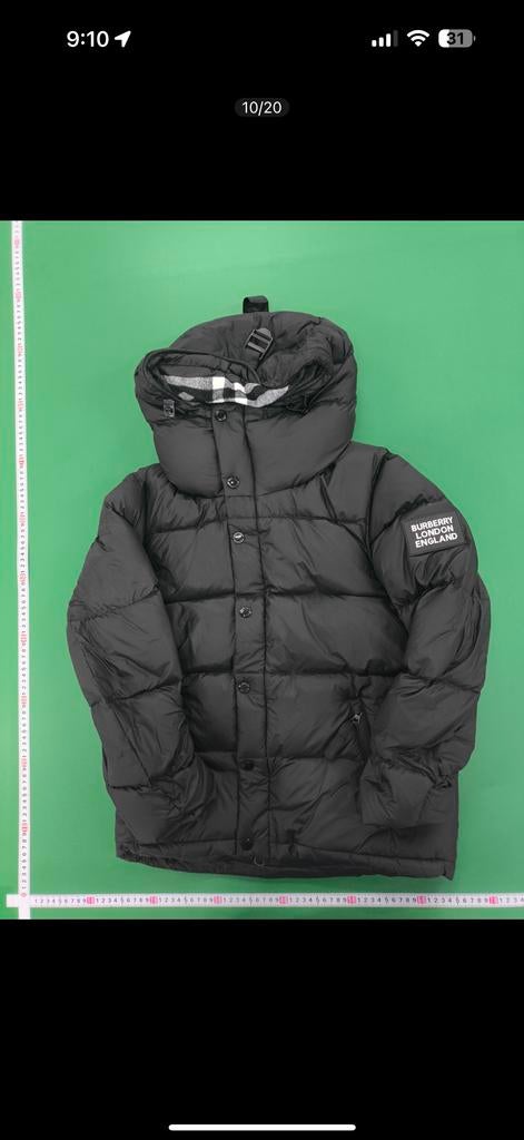 Burberry Jas Maat XL (valt als L), Ophalen of Verzenden, Zo goed als nieuw, Maat 52/54 (L)