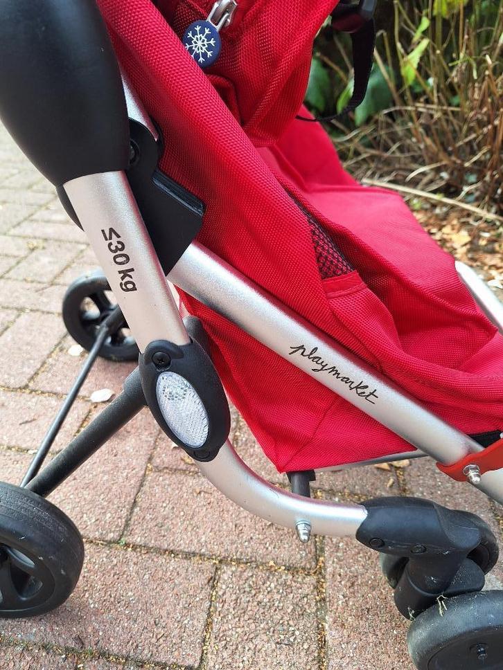 Boodschappentrolley Playmarket Go Up, Sieraden, Tassen en Uiterlijk, Tassen | Reistassen en Weekendtassen, Gebruikt, Rood, 60 tot 80 cm