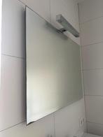 Badkamerspiegel evt met verlichting 60x90, Ophalen, Gebruikt, 75 tot 100 cm, Minder dan 100 cm