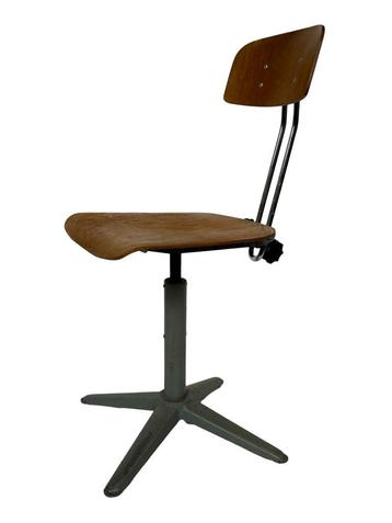 Vintage tekenstoel atelierstoel bureaustoel jaren 70 design beschikbaar voor biedingen