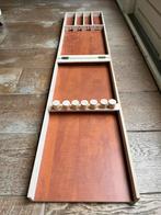 Opklapbare houten (kinder) mini sjoelbak - 139cm, Een of twee spelers, Ophalen of Verzenden, Zo goed als nieuw