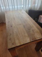Teak Eettafel 180x90 - Gebruikt., Ophalen, Gebruikt, Teakhout, 50 tot 100 cm