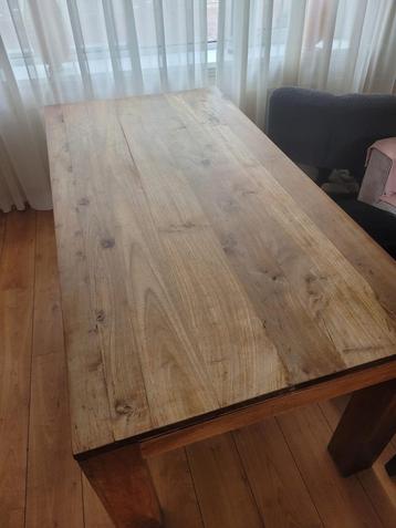 Teak Eettafel 180x90 - Gebruikt. beschikbaar voor biedingen