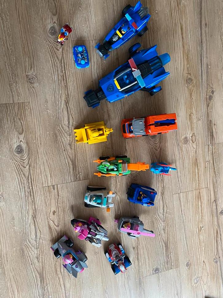 Paw Patrol serie voertuigen, Kinderen en Baby's, Speelgoed | Buiten | Actiespeelgoed, Gebruikt, Ophalen of Verzenden