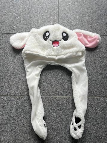 Leuke Knuffelhoed met Bewegende Oortjes in goede staat. beschikbaar voor biedingen