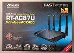 Router Asus RT-AC87U Wireless-AC2400 Dualband, Computers en Software, Ophalen, Zo goed als nieuw, Router, Asus