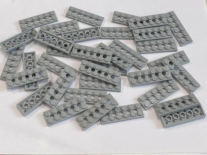 Partij 25x nieuwe licht grijze Lego Technic 2x6 platen, Kinderen en Baby's, Speelgoed | Duplo en Lego, Nieuw, Lego, Losse stenen
