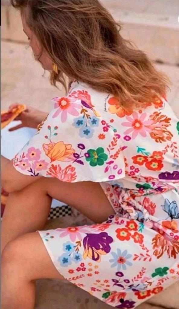 Fabienne Chapot Girlfriend Butterfly jurk maat 38 *nieuw *, Kleding | Dames, Jurken, Nieuw, Maat 38/40 (M), Ophalen of Verzenden