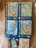 Puzzel Collectie: Van Haasteren & Jumbo, Ophalen of Verzenden, 500 t/m 1500 stukjes, Zo goed als nieuw, Legpuzzel