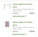 Agilityset, Ophalen, Zo goed als nieuw