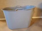 Grijze Bathbucket 185 liter, Gebruikt, Badje, Standaard, Ophalen