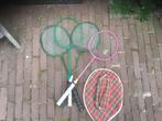 4 x badminton racket, Ophalen, Gebruikt