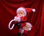 3 oude knijp kerstmannen - CH1, Diversen, Kerst, Ophalen of Verzenden, Zo goed als nieuw