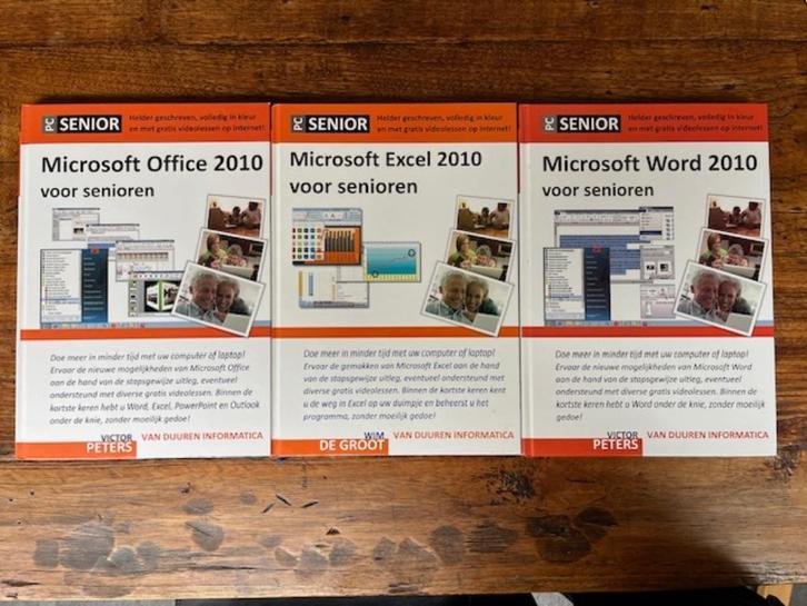 Microsoft Office/Excel en Word 2010 vvor senioren, Boeken, Informatica en Computer, Zo goed als nieuw, Ophalen of Verzenden