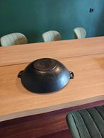 Gietijzeren Wokpan, Ophalen, Gietijzer, Zo goed als nieuw, Keramische plaat