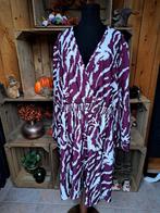 Wijnrood witte jurk Shein 4xl in nieuwstaat, Jurk, Ophalen of Verzenden, Zo goed als nieuw, Rood