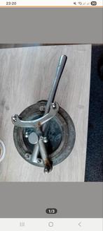 SPIJKSTAAL MELK WAGEN TAPKRAAN HALVE LITERS, Ophalen of Verzenden