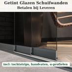 GLAZEN SCHUIFWANDEN – LAAGSTE PRIJS & DIRECT LEVERBAAR!, Tuin en Terras, Overkappingen, Ophalen of Verzenden, Nieuw, Veranda