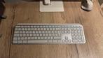 Logitech MX Keys - Wit Toetsenbord, Multimediatoetsen, Ophalen of Verzenden, Zo goed als nieuw, Draadloos