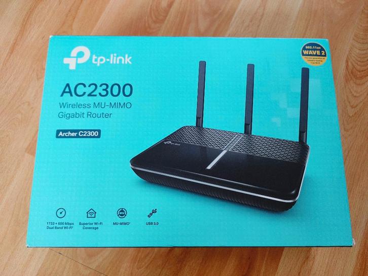 TP-Link archer C2300 /ac2300 router/ z.g.a.n. in doos, Computers en Software, Routers en Modems, Zo goed als nieuw, Router, Ophalen of Verzenden
