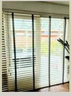 Houten jaloezieën gebroken wit, 191x217cm, Ophalen, Gebruikt, 200 cm of meer, Crème