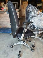 RH extend large bureaustoel met nieuwe stof zwart, Zwart, Ophalen of Verzenden, Zo goed als nieuw, Info-nl@flokk.com