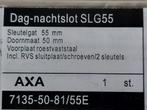 Dag-Nachtslot SLG55 - AXA, Doe-het-zelf en Verbouw, Hang- en Sluitwerk, Nieuw, Rvs, Slot, Ophalen