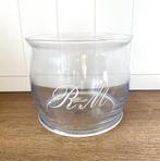 Riviera Maison Glazen windlicht / Vaas RM, Ophalen of Verzenden, Gebruikt