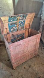 Oude Houten Opbergkist met Lade, Ophalen