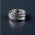 Veer van Thais zilver, open ring, Nieuw, Ophalen of Verzenden, Dame of Heer, Zilver