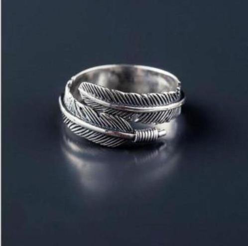 Veer van Thais zilver, open ring, Sieraden, Tassen en Uiterlijk, Ringen, Nieuw, Dame of Heer, Zilver, Zilver, Ophalen of Verzenden