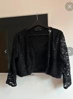 Bolero met pailletten 42.46, Overige typen, Zwart, Maat 42/44 (L), Nieuw