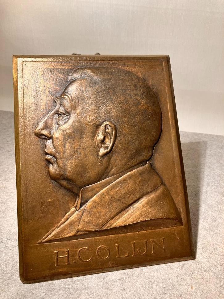 Bronzen plaquette H. Colijn 1925 – J.C. Wienecke, Postzegels en Munten, Munten | Nederland, 1 cent, Koningin Wilhelmina, Verzenden