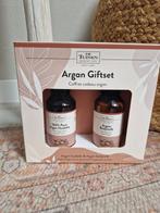 Nieuw! Argan giftset, Ophalen of Verzenden, Nieuw, Bodylotion, Crème of Olie