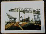 Oude schoolplaat van de Hoogovens of TATA STEEL IJmuiden, Ophalen of Verzenden, Stad- en Dorpsgezichten