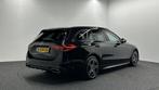 Mercedes C-klasse Estate 300 e AMG Line PANO CAMERA LEER NIG, Auto's, Automaat, Achterwielaandrijving, 4 cilinders, Met garantie (alle)