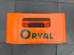 Orval Bierkrat - Oranje, Verzamelen, Biermerken, Ophalen, Zo goed als nieuw, Overige merken