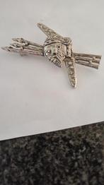 brochs, 4 tot 7 cm, Ophalen of Verzenden, Zo goed als nieuw, Zilver