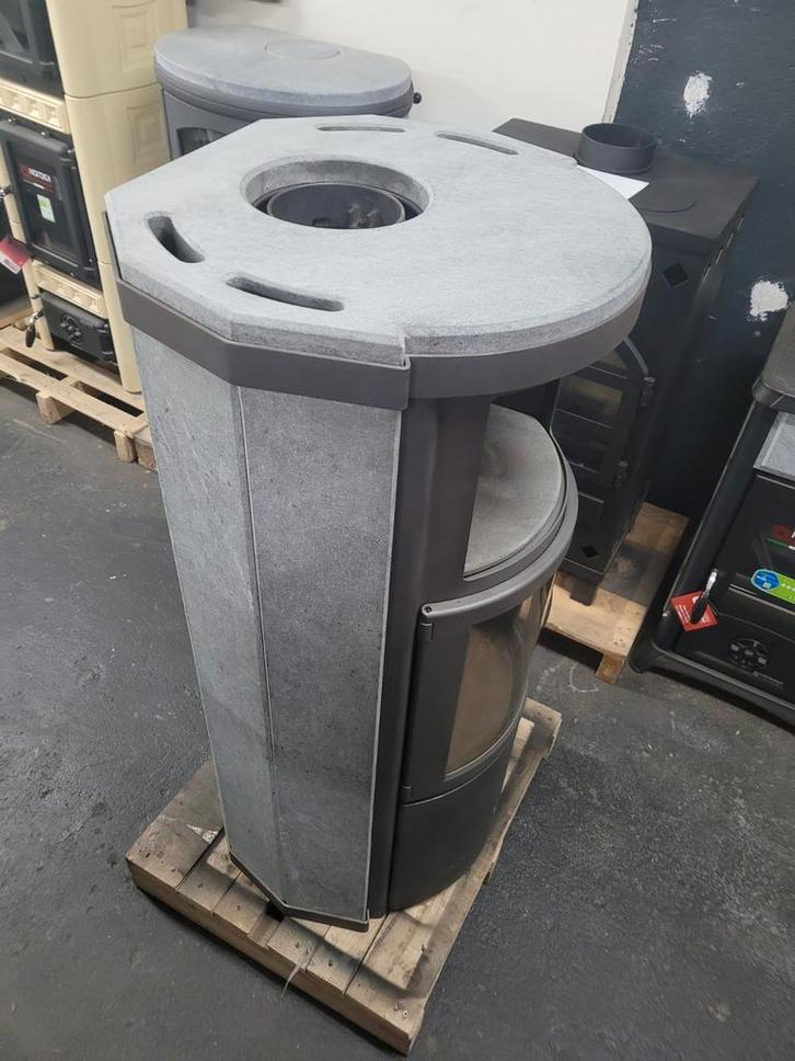 Speksteenkachel speksteen kachel Varde line 25, Huis en Inrichting, Kachels, Zo goed als nieuw, Houtkachel, Hout, Ophalen of Verzenden