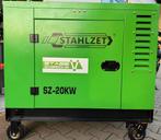 ‼️GRATIS BEZORGD‼️ 20 kW Diesel Aggregaat 32A Stage V Silent, Doe-het-zelf en Verbouw, Aggregaten, Stahlzet, Stahlzet, Nieuw, Stahlzet