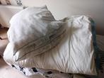 Twee vierseizoenendekbed, eenpersoons en twee kussens, Huis en Inrichting, Slaapkamer | Beddengoed, Ophalen, Eenpersoons, Wit