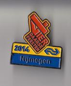 NS Logo 4daagse Vierdaagse Nijmegen pin, Verzamelen, Speldjes, Pins en Buttons, Gebruikt, Niet vindbaar, Niet vindbaar, Speldje of Pin