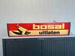 Bosal uitlaten oude reclame lichtbak, Gebruikt, Ophalen of Verzenden, Lichtbak of (neon) lamp