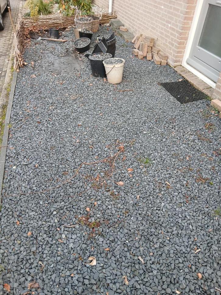 Ardenner Split grijs gratis, Tuin en Terras, Grind, Keien en Split, Zo goed als nieuw, Split, Grijs, Basalt, Ophalen