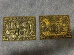 Twee Vintage Decoratieve Wandplaatjes, Ophalen of Verzenden